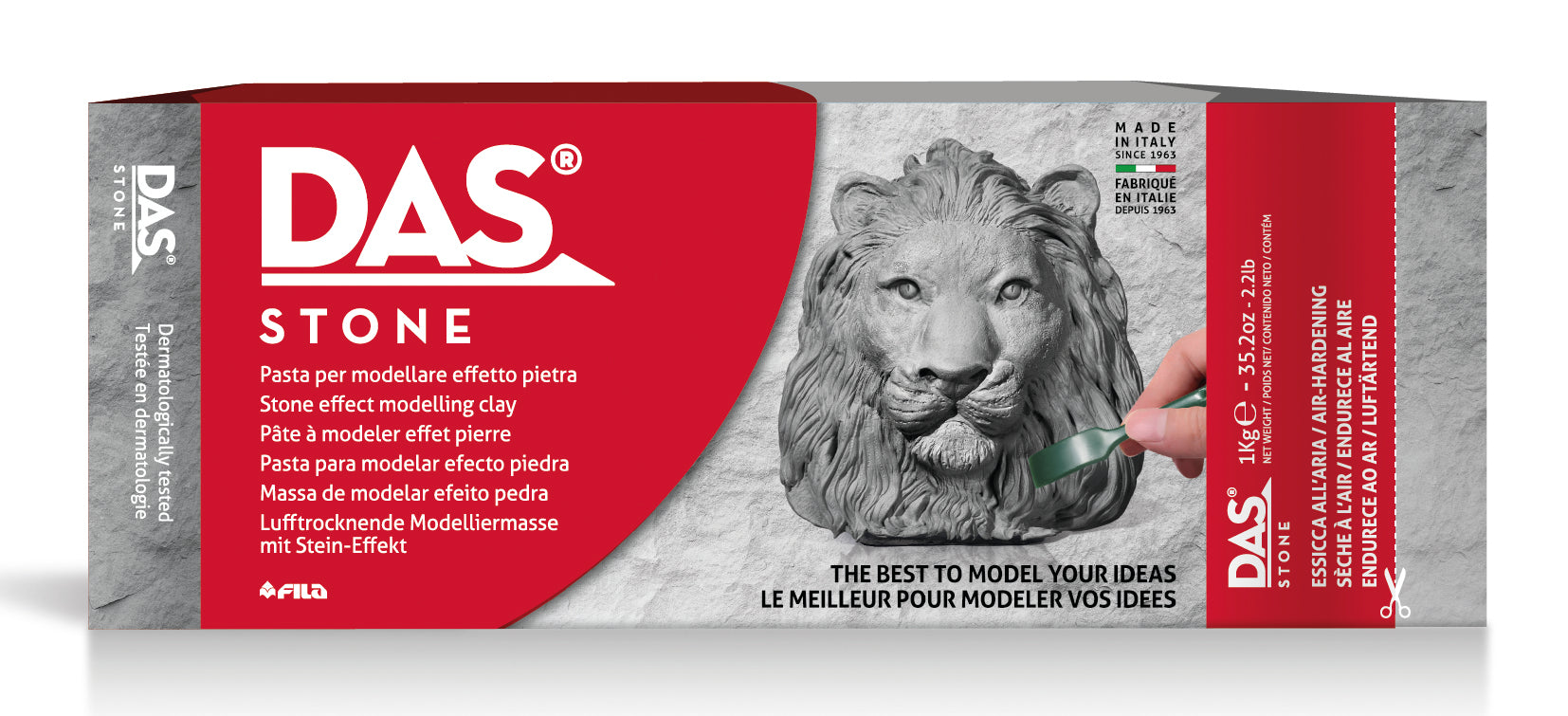 DAS Stone Effect Air Drying Modelling Clay 1kg | PaperStory - The Great ...