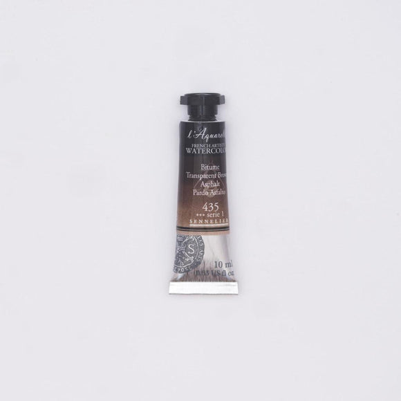 Sennelier L'Aquarelle Watercolour Paint 10ml Tube - Transparent Brown
