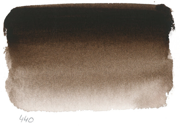 Sennelier L'Aquarelle Watercolour Paint Half Pan - Warm Sepia