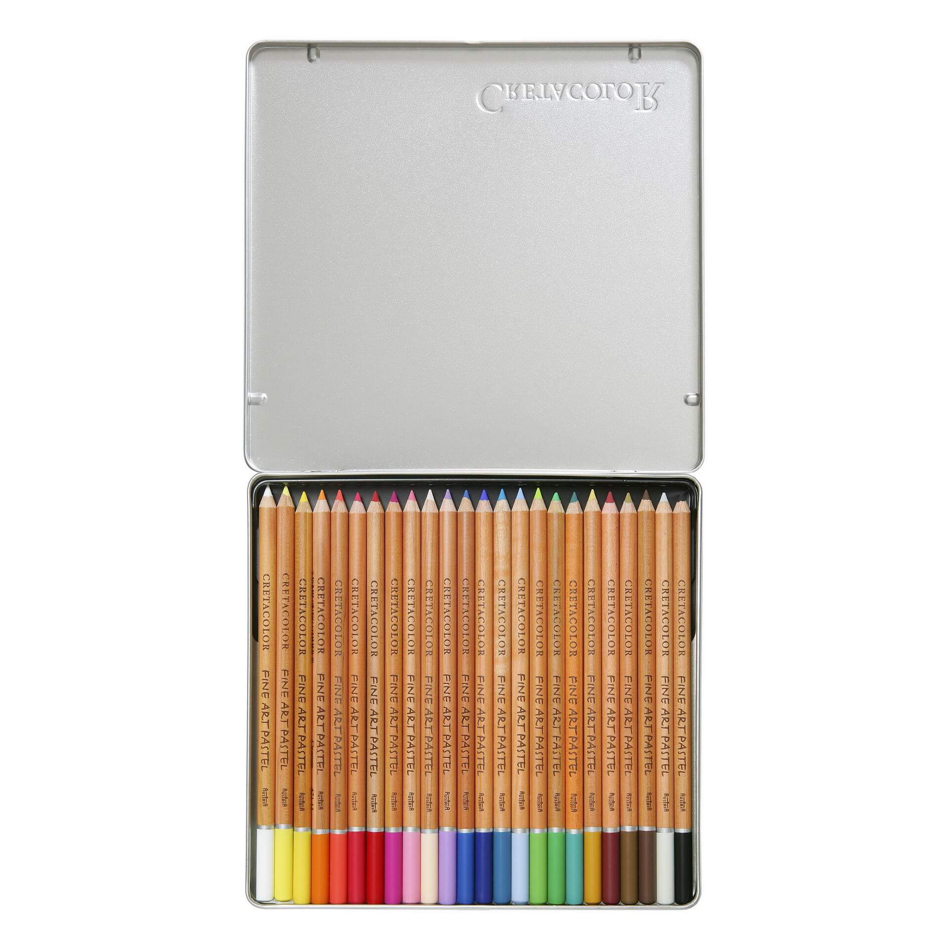 Cretacolor Artists Pastel Pencil Set of 24 colours