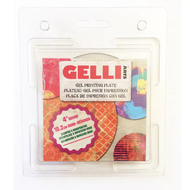 Gelli Arts Gel printing Plate 4 inches Round 