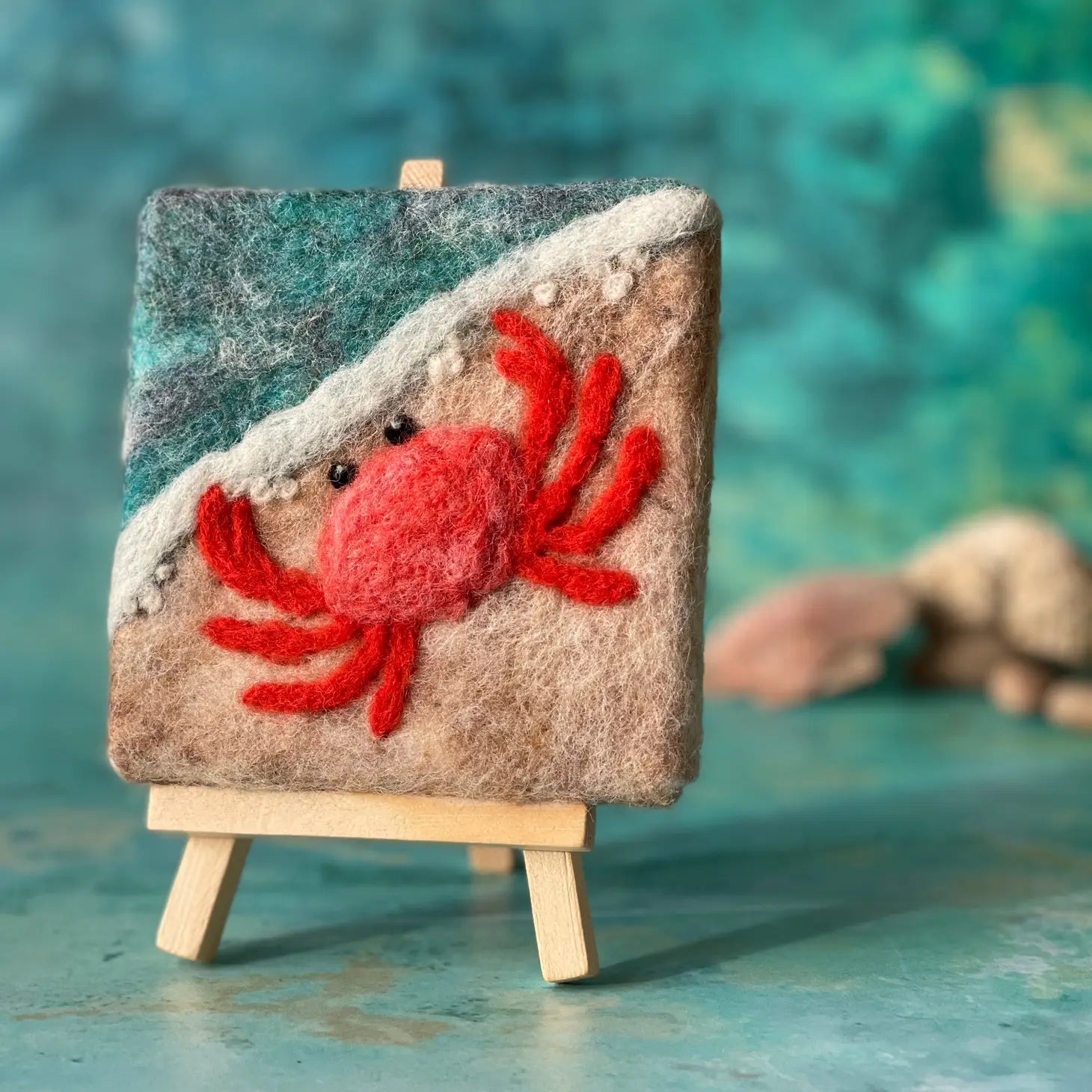 Crafty Kit Company Under The Sea Crab Needle felting kit