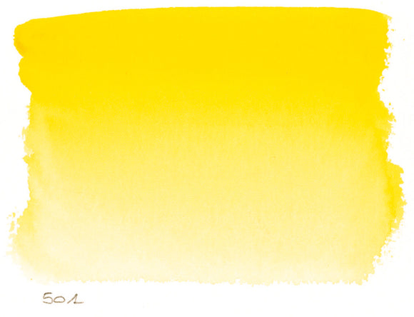 Sennelier L'Aquarelle Watercolour Paint Half Pan - Lemon Yellow