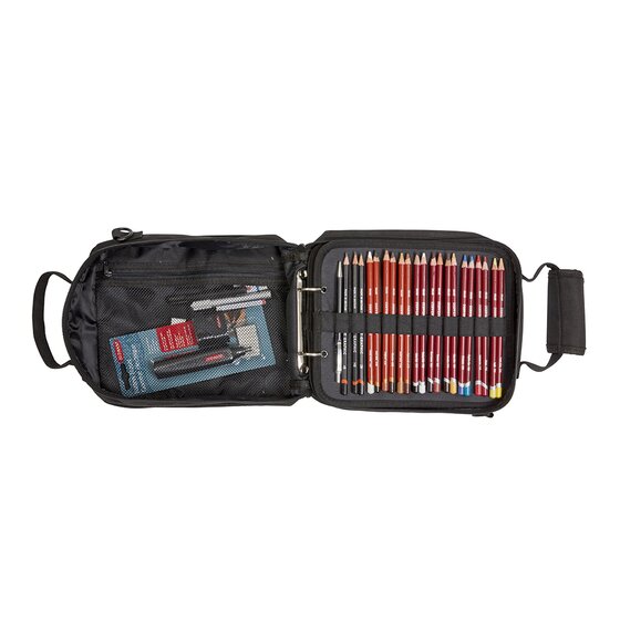 Derwent large pencil case storage bag