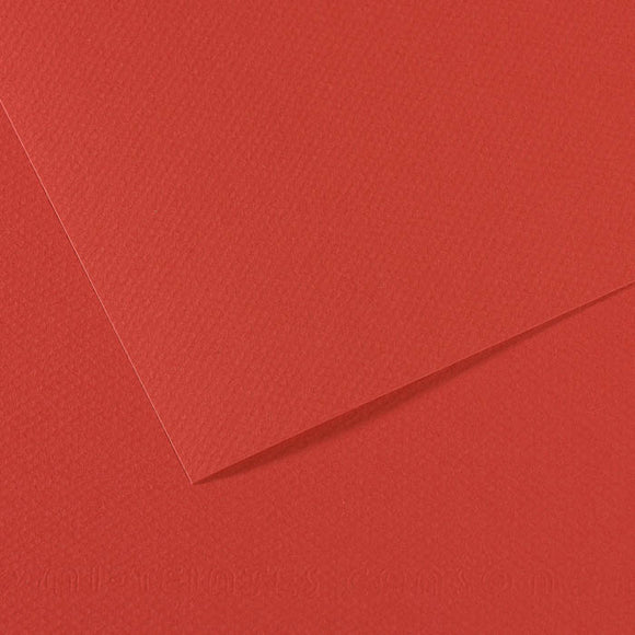 Canson Mi-Teintes A4 Pastel Paper 160gsm – Poppy Red No. 506