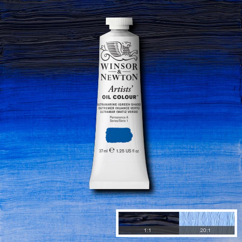 Winsor & Newton Artists Oil Colour 37ml Ultramarine (Green Shade)