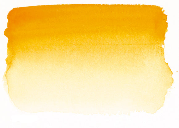 Sennelier L'Aquarelle Watercolour Paint Half Pan - Cadmium Yellow Deep