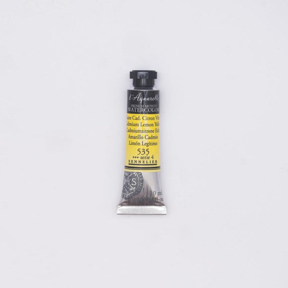 Sennelier L'Aquarelle Watercolour Paint 10ml Tube - Cadmium Lemon Yellow