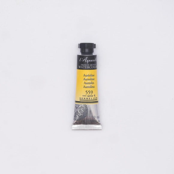 Sennelier L'Aquarelle Watercolour Paint 10ml Tube - Aureoline
