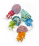 Crafty Kit Company Christmas Jellyfish Brooch felting kit