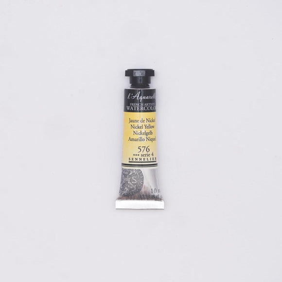 Sennelier L'Aquarelle Watercolour Paint 10ml Tube - Nickel Yellow