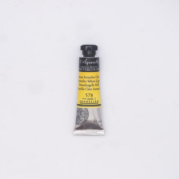 Sennelier L'Aquarelle Watercolour Paint 10ml Tube - Sennelier Yellow Light