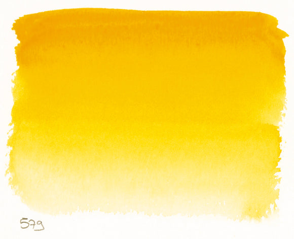 Sennelier L'Aquarelle Watercolour Paint Half Pan - Sennelier Yellow Deep