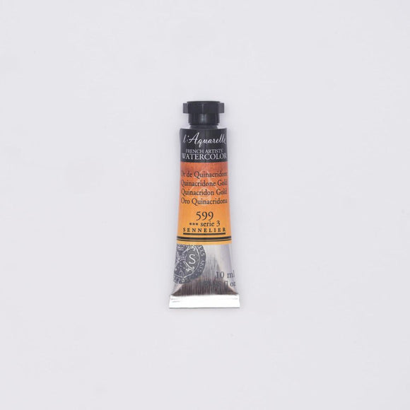 Sennelier L'Aquarelle Watercolour Paint 10ml Tube - Quinacridone Gold