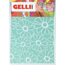 Gelli Arts Flower Stencil 5x7 inches