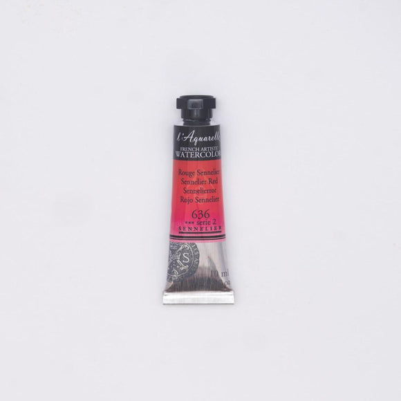 Sennelier L'Aquarelle Watercolour Paint 10ml Tube - Sennelier Red