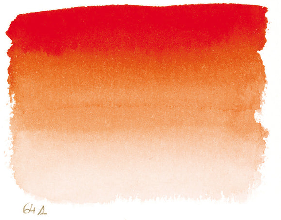 Sennelier L'Aquarelle Watercolour Paint Half Pan - Sennelier Orange