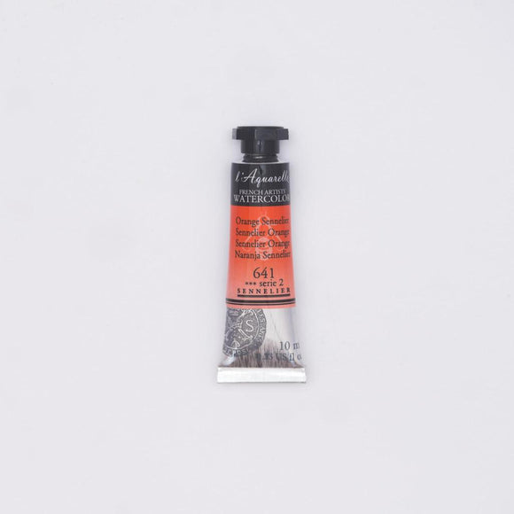 Sennelier L'Aquarelle Watercolour Paint 10ml Tube - Sennelier Orange