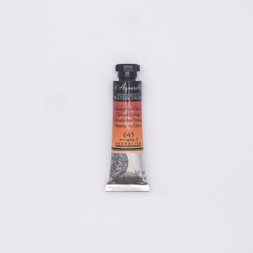 Sennelier L'Aquarelle Watercolour Paint 10ml Tube - Chinese Orange