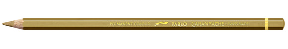 Caran d'Ache Pablo Artist Pencil 0666-499 Gold