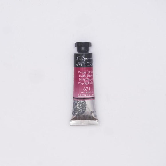 Sennelier L'Aquarelle Watercolour Paint 10ml Tube - Helios Purple