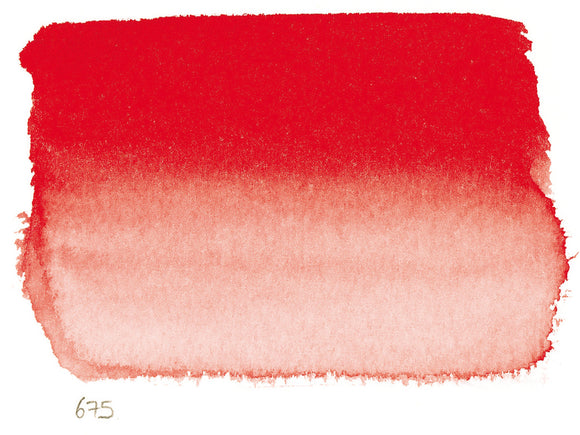 Sennelier L'Aquarelle Watercolour Paint Half Pan - French Vermilion