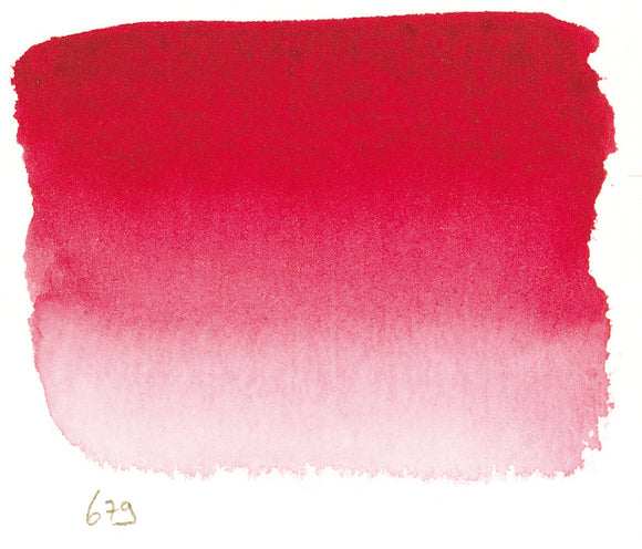Sennelier L'Aquarelle Watercolour Paint Half Pan - Quinacridone Red