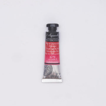 Sennelier L'Aquarelle Watercolour Paint 10ml Tube - Quinacridone Red
