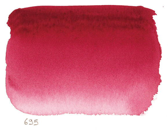 Sennelier L'Aquarelle Watercolour Paint Half Pan - Alizarin Crimson Lake