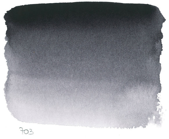 Sennelier L'Aquarelle Watercolour Paint Half Pan - Payne's Grey
