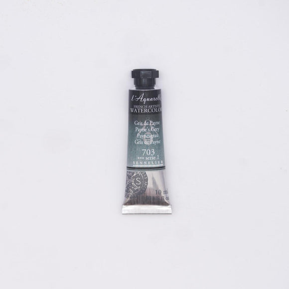 Sennelier L'Aquarelle Watercolour Paint 10ml Tube - Payne's Grey
