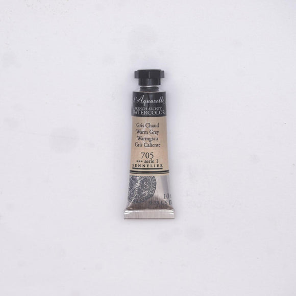 Sennelier L'Aquarelle Watercolour Paint 10ml Tube - Warm Grey