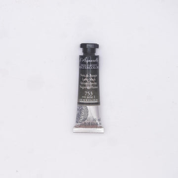 Sennelier L'Aquarelle Watercolour Paint 10ml Tube - Lamp Black