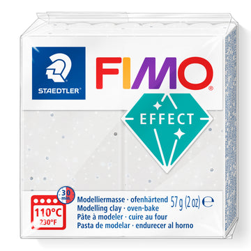 NEW Stone White Granite FIMO Effects Polymer Clay 57g 8010-003