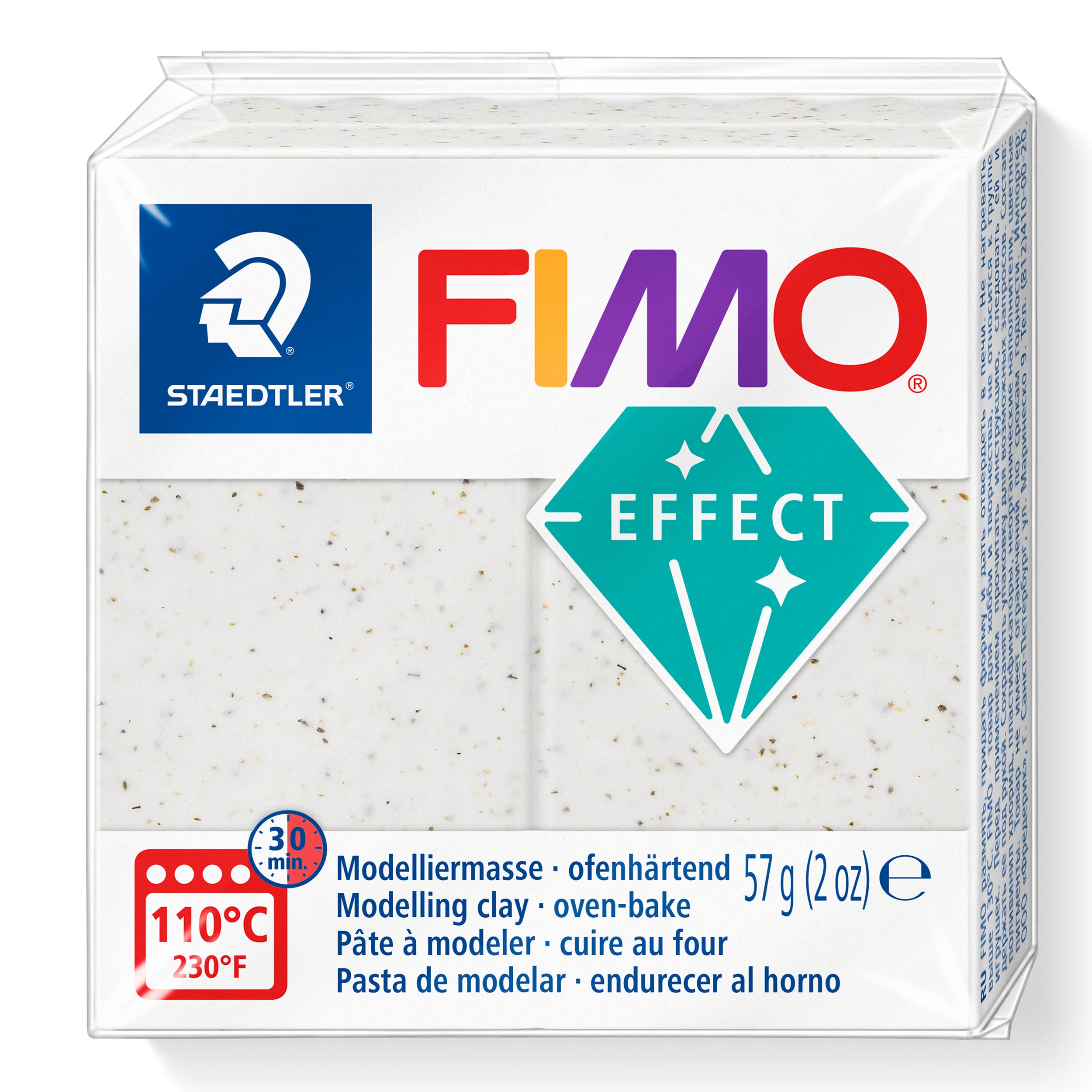 Botanical Seaweed White FIMO Effect Polymer Clay 57g