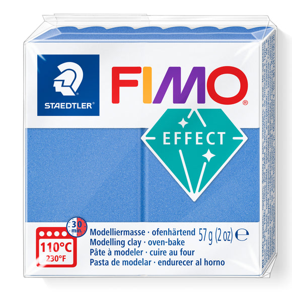 NEW Metallic Blue FIMO Effect polymer Clay 57g 8010-31