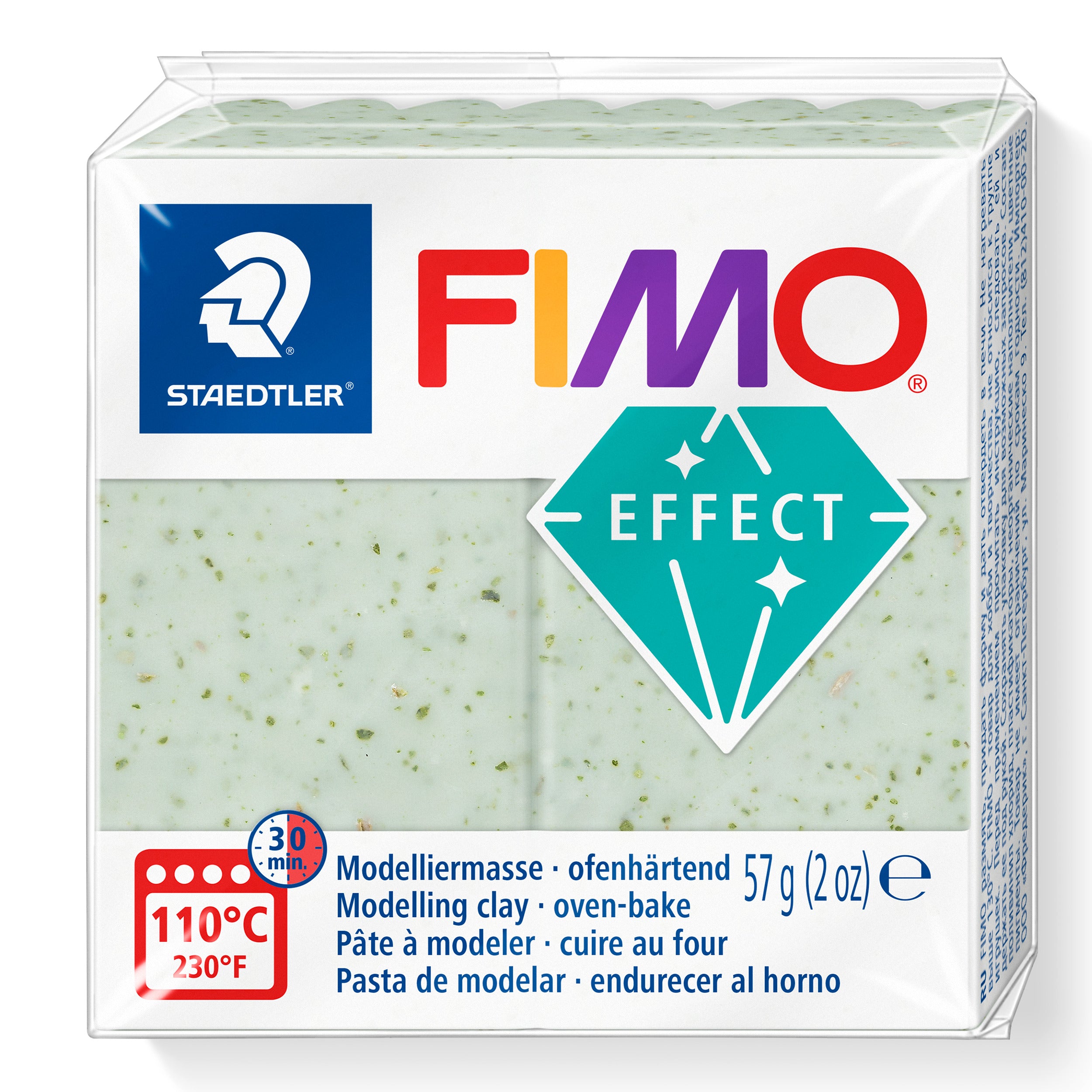 Botanical Spinach FIMO Effect Polymer Clay 57g