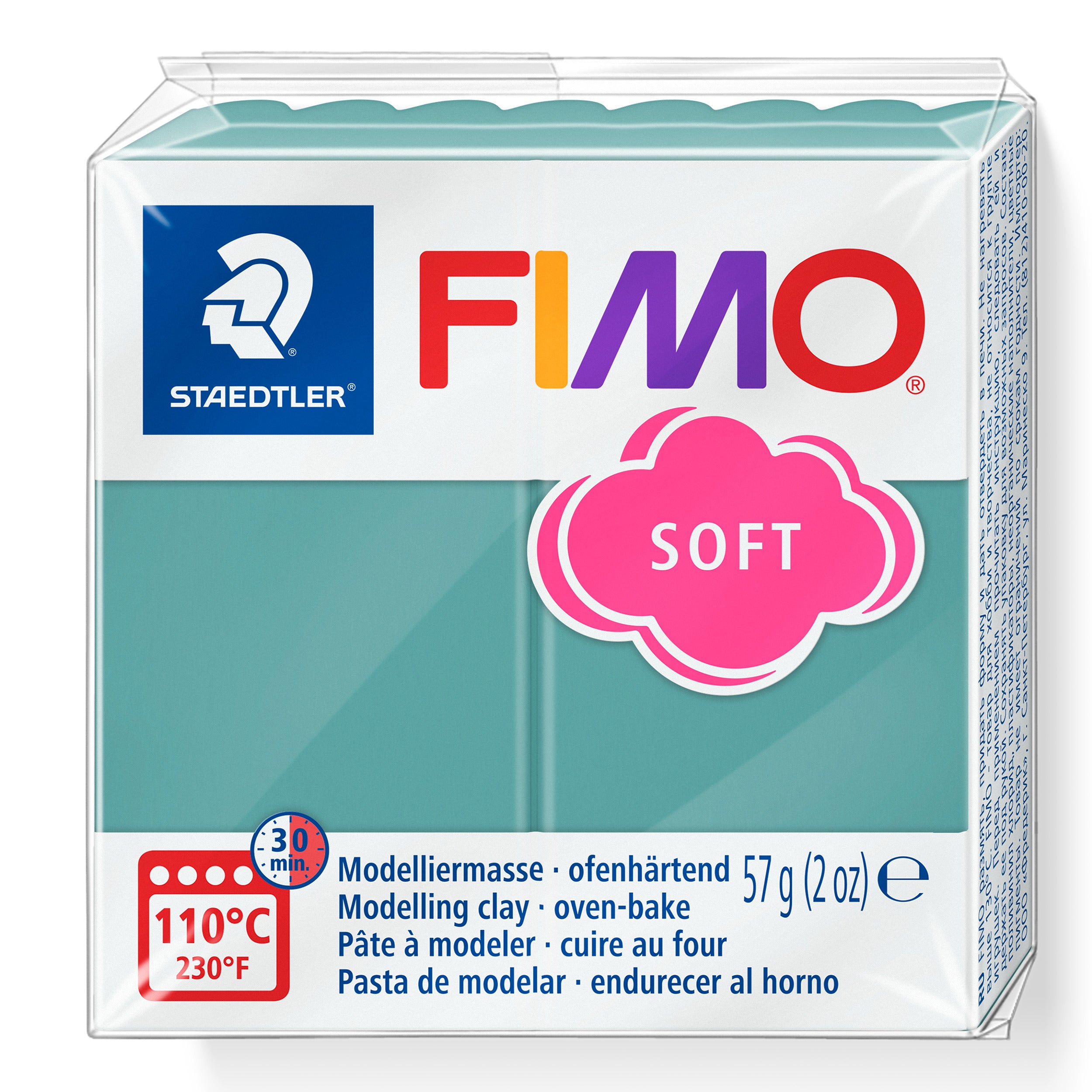 NEW FIMO Soft Polymer Clay 57g Ocean Wave 8020-T36
