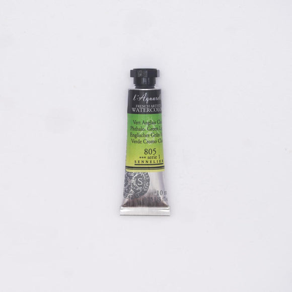 Sennelier L'Aquarelle Watercolour Paint 10ml Tube - Phthalo Green Light