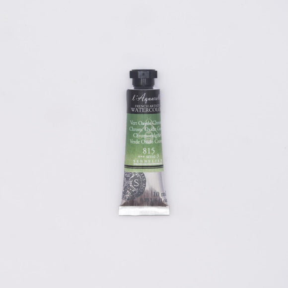 Sennelier L'Aquarelle Watercolour Paint 10ml Tube - Chromium Oxide Green