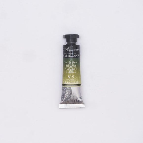 Sennelier L'Aquarelle Watercolour Paint 10ml Tube - Sap Green