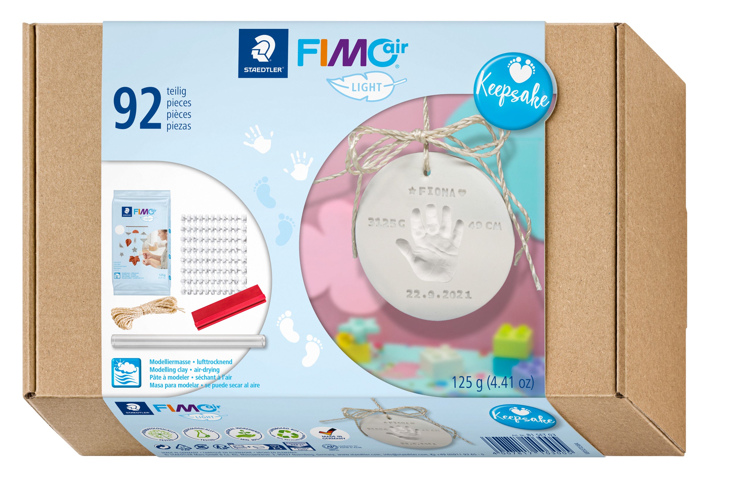 FIMO Air Drying Modelling Clay - Keepsake Craft Set