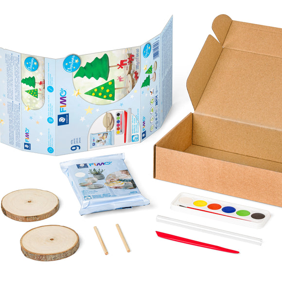 FIMO Air Drying Modelling Clay - Christmas Craft Set