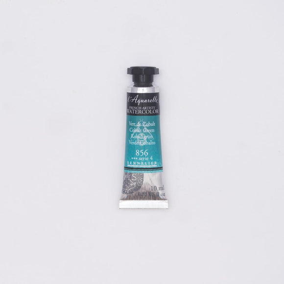 Sennelier L'Aquarelle Watercolour Paint 10ml Tube - Cobalt Green