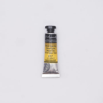 Sennelier L'Aquarelle Watercolour Paint 10ml Tube - Brown Green