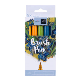 Pack of brush pens with Van Gogh Museum branding on a white background