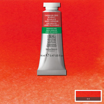 Winsor & Newton Professional Watercolour Paint 5ml CADMIUM FREE Scarlet