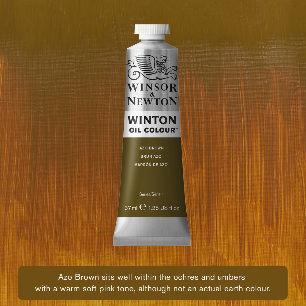 Winsor & Newton Oil Winton Oil Paint 37ml Ago Brown