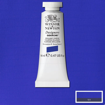 Winsor & Newton Designers Gouache paint 14 mls Brilliant Purple