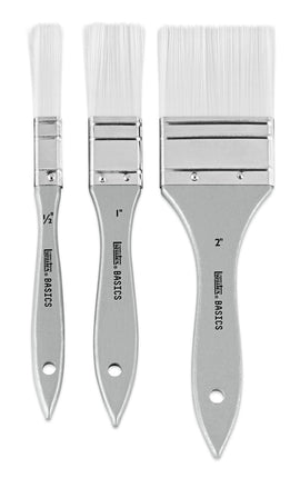 Liquitex Acrylic Mixed Large Flat Brush Set